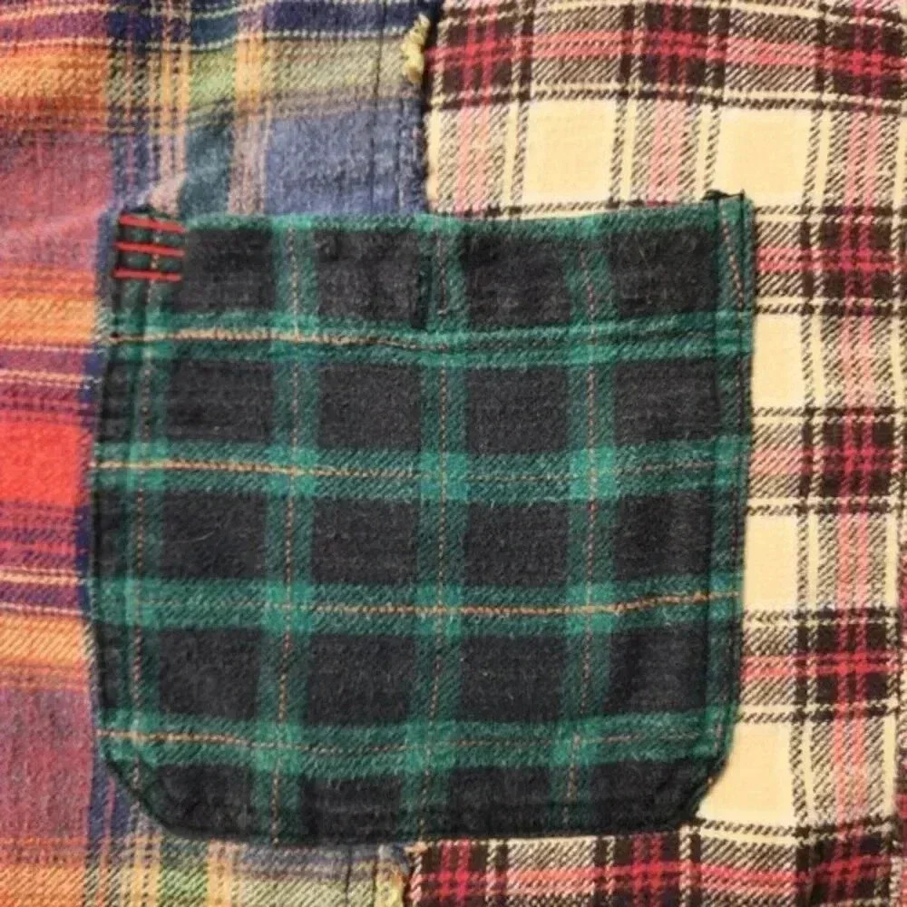 BDG Robbie Spliced Flannel Shirt‎ from Urban Outfitters! - Picture 11 of 15